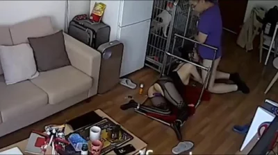 戴小姐婚房偷情玩SM捆绑被老公记录（1）